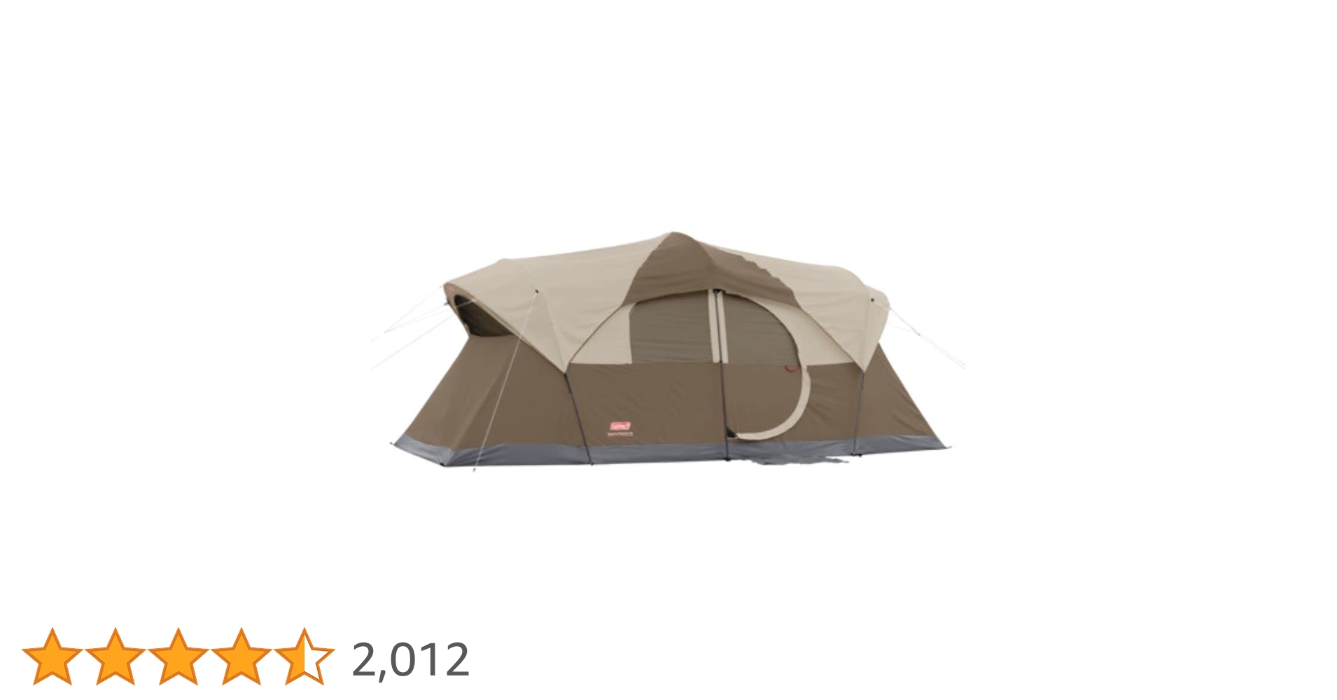 コールマン10人用テント Amazon | Coleman WeatherMaster 10人用キャンプテント レイン